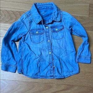 Baby GAP Blue Button Down Shirt